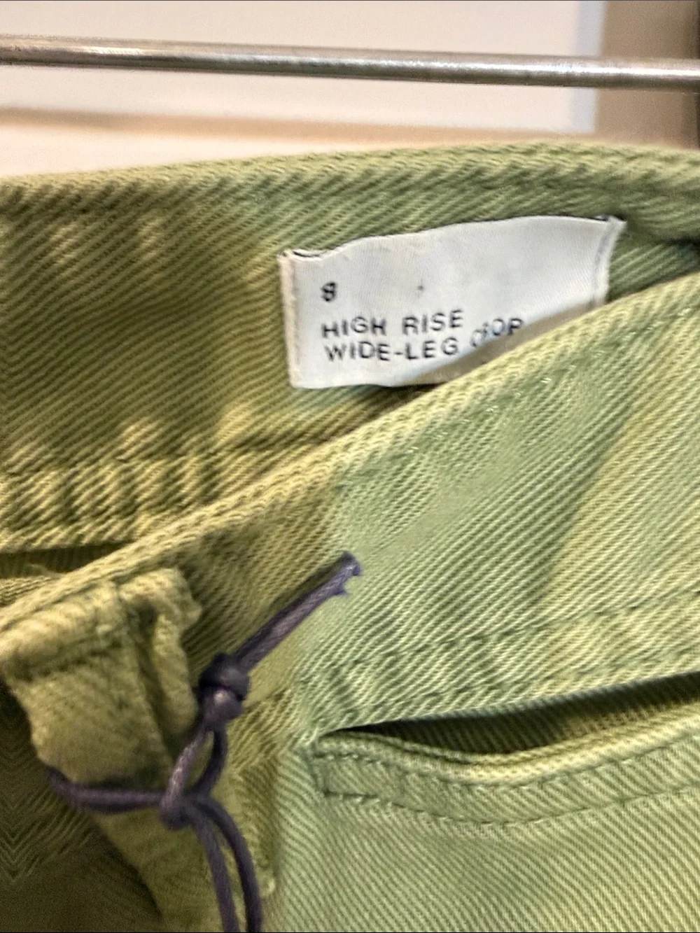 GAP high rise wide leg crop 8 NWT - Picture 3 of 8
